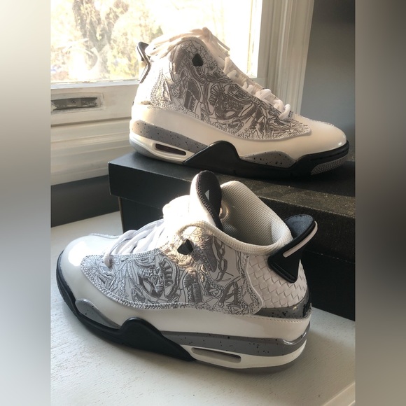 Air Jordan Dub Zero -Cement Gray - Picture 7 of 9